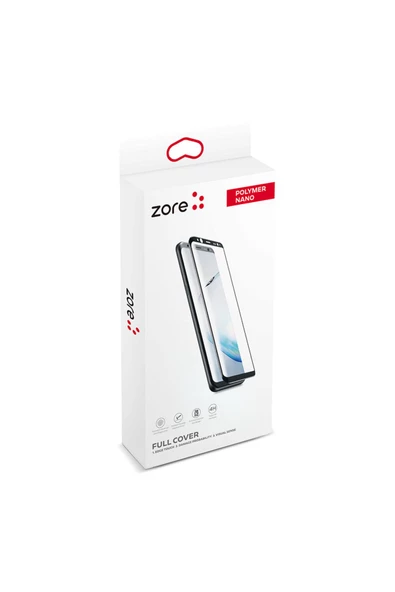 CEPCASE    Samsung Galaxy S10 Ekran Koruyucu Polymer Nano Tam Kapatan Kavisli Ekran Koruma Siyah