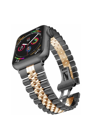 CEPCASE    Watch 40mm Kordon/kayış Parlak Paslanmaz Çelik Rolex Dizayn Kordon Kayış - 6