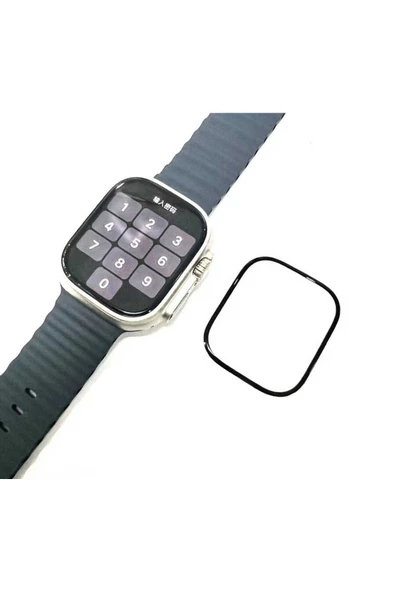 CEPCASE    Watch Ultra 49mm Pet Saat Ekran Koruyucu Tam Kapatan Ceramic Screen Protection