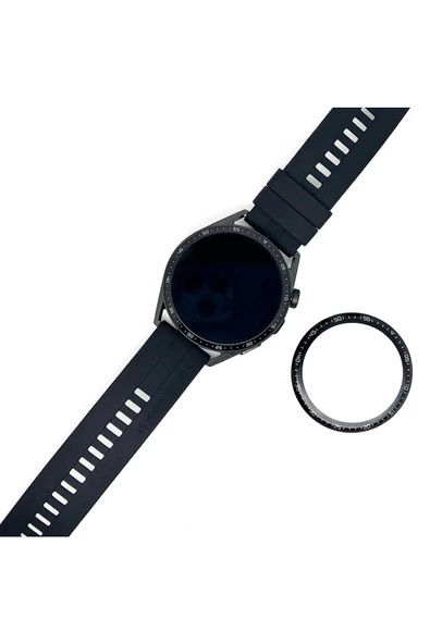 CEPCASE    Huawei Watch GT 3 46mm Pet Saat Ekran Koruyucu Tam Kapatan Ceramic Screen Protection