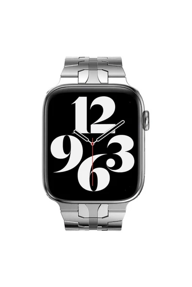 CEPCASE    Watch 44mm Kordon Paslanmaz Çelik Ayarlanabilir Ölçü Quality Steel Metal Kordon - 3