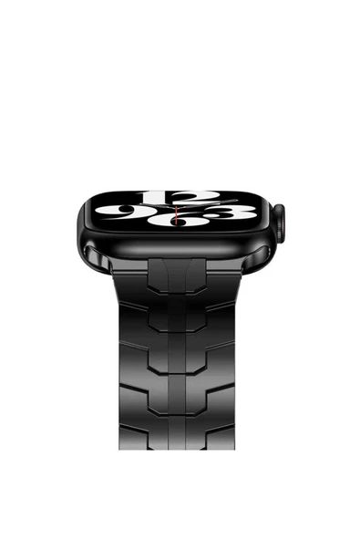 CEPCASE    Watch 44mm Kordon Paslanmaz Çelik Ayarlanabilir Ölçü Quality Steel Metal Kordon - 6
