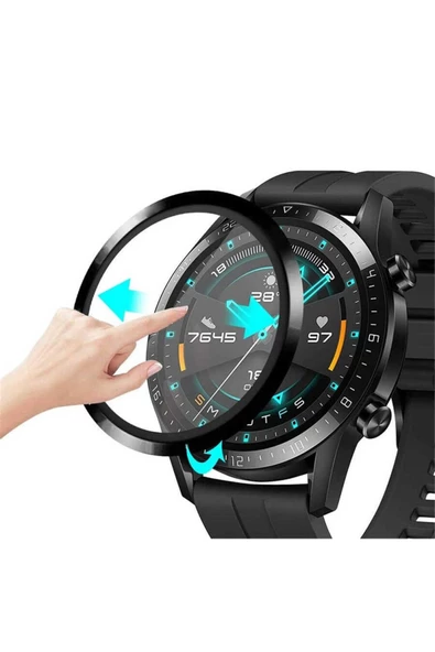 CEPCASE    Huawei Gt2 42mm Pet Saat Ekran Koruyucu Tam Kapatan Ceramic Screen Protection - 3