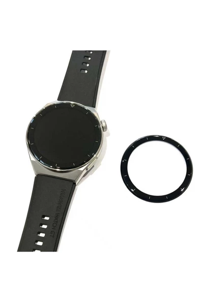 CEPCASE    Huawei Watch Gt 3 Pro 46mm Pet Saat Ekran Koruyucu Tam Kapatan Ceramic Screen Protection