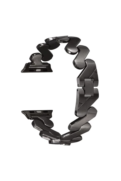 CEPCASE    Watch 40mm Kordon/kayış Metal Strap Z Tasarım Açılır Kapanır Klipsli Design Kordon - 6