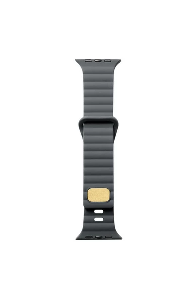 CEPCASE    Watch 7 41mm Kordon/kayış Çizgi Şerit Desen Delikli Tasarım Tak Çıkar Silikon Kordon