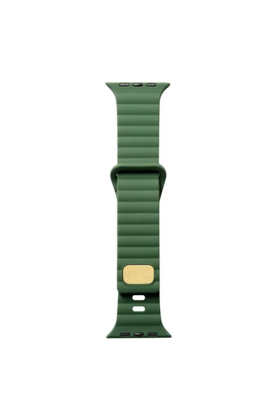 CEPCASE    Watch 40mm Kordon/kayış Çizgi Şerit Desen Delikli Tasarım Tak Çıkar Silikon Kordon