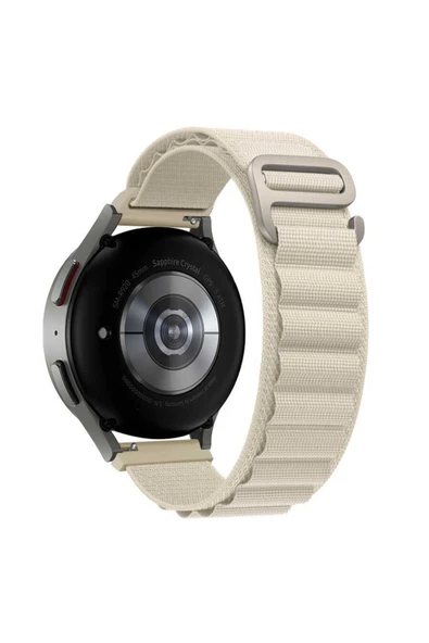 CEPCASE    Huawei Watch Gt 3 42mm Kordon/kayış Örgü Işlemeli Metal Toka Diyazn Her Ölçüye Uyumlu Kordon