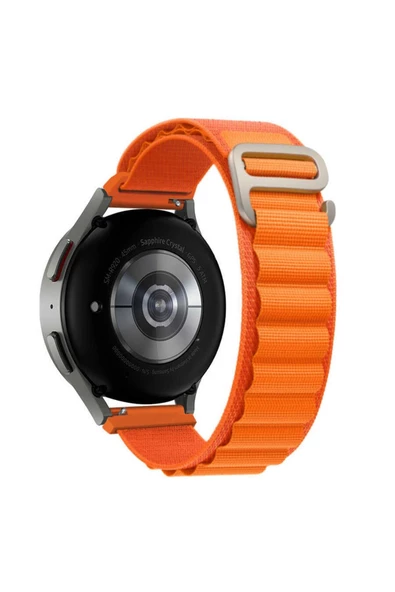CEPCASE    Huawei Watch Gt 3 42mm Kordon/kayış Örgü Işlemeli Metal Toka Diyazn Her Ölçüye Uyumlu Kordon