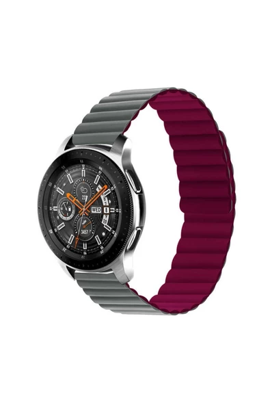 CEPCASE    Samsung Gear S2 Kordon/kayış Çift Renk Mıknatıslı Ayarlanabilir 20mm Kordon