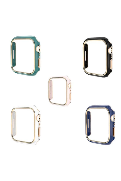 CEPCASE    Watch 40mm Ekran Kasa Koruyucu Seramik Çift Renk Tam Kalıp - 2
