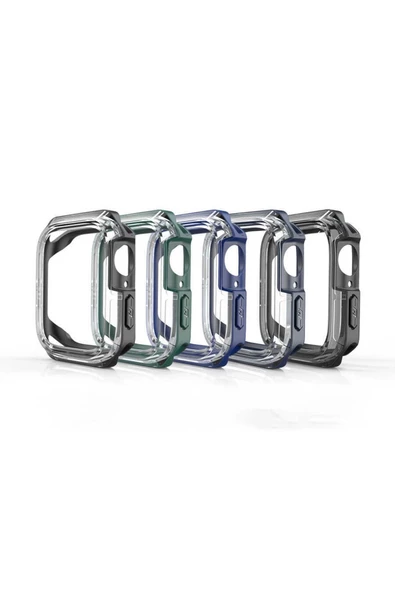 CEPCASE    Watch 7 45mm Ekran Kasa Koruyucu Shockproof Sert Pc Silikon Tam Uyum - 2