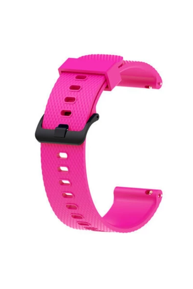 CEPCASE    Xiaomi Amazfit Gt2 42mm (20mm) Uyumlu Kordon/kayış Tırtıklı 15 Kademeli Silikon Kordon
