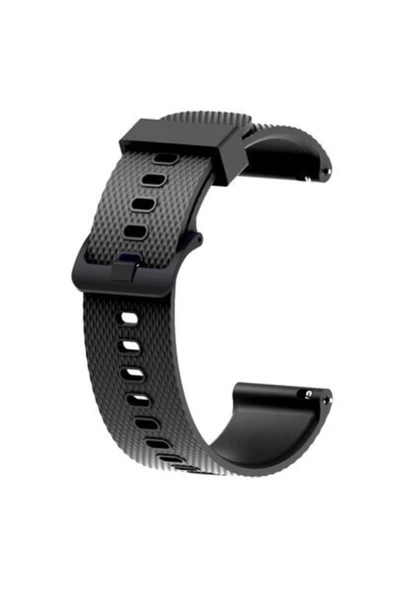 CEPCASE    Xiaomi Amazfit Gt2 Uyumlu 42mm 20mm Kordon Kayış Tırtıklı 15 Kademeli Silikon Kordon