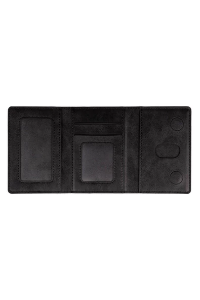 CEPCASE    Kartlık Cüzdan Magsafe Manyetik Yapıştırmalı 5 Bölmeli Mıknatıslı Standlı Magnetic Kartlık - 3