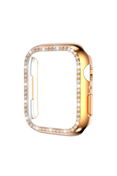 CEPCASE    Apple Watch 7 41mm Ekran Kasa Koruyucu Diamond Series Sert Pc Koruyucu - 2