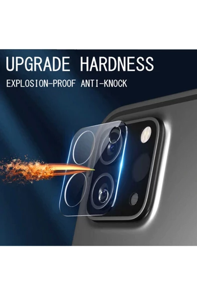 CEPCASE    IPad Pro 11 2020 (2.Nesil) Uyumlu Kamera Lens Koruyucu Net Görüntü Tak Yapıştır Tam Kapatan - 3