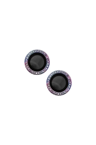 CEPCASE    Iphone 14 Plus Kamera Lens Koruyucu Taşlı Tasarım Şık Parlak Sağlam Koruma - 2