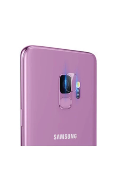 CEPCASE    Samsung Galaxy S9 Uyumlu Kamera Lens Koruyucu Cam Filmi - 2