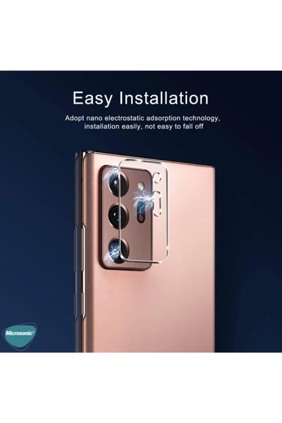 CEPCASE    Galaxy Note 20 Uyumlu  Ultra Kamera Lens Koruma Camı - 2