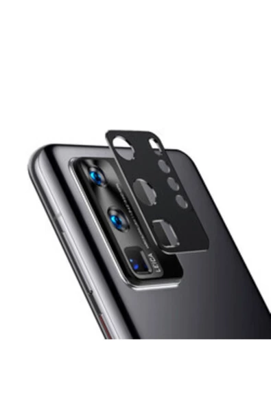 CEPCASE    Huawei P40 Pro Uyumlu  Kamera Lens Koruyucu Cam