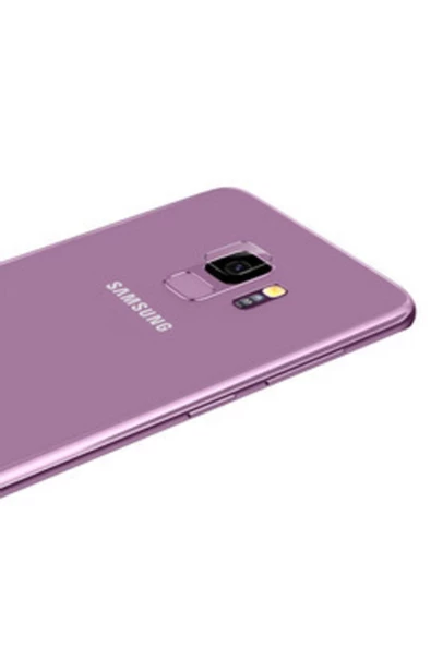 CEPCASE    Samsung Galaxy S9 Uyumlu Kamera Lens Koruyucu Cam Filmi