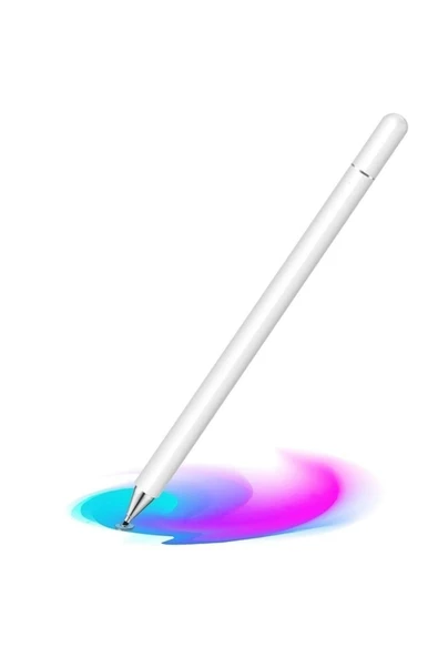 CEPCASE    Dokunmatik Çizim Kalemi Tablet Ve Telefonla Uyumlu Disk Uçlu Sugar Whıte - 2