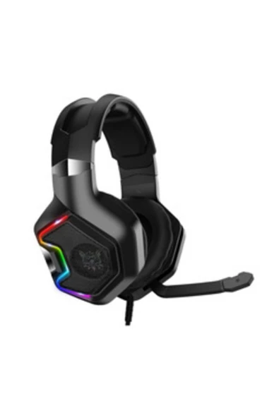 CEPCASE    Onikuma K10 Pro Rgb Oyuncu Kulaklığı 3.5mm Mikrofonlu Işıklı Kaliteli Yüksek Ses - 3
