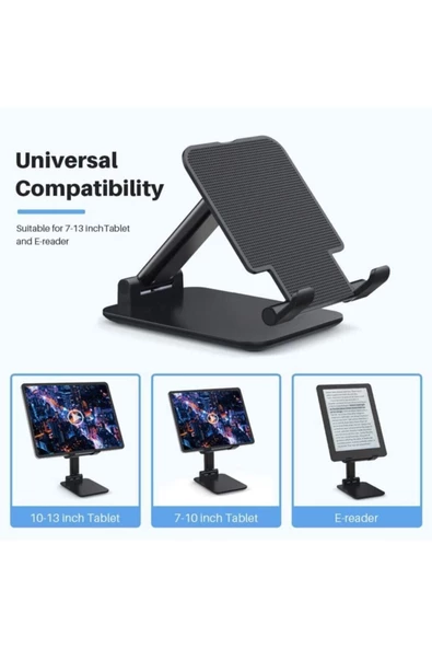 CEPCASE    Masa Üstü Telefon Standı Tablet Tutucu Ayarlanabilir Yükseklik - 4