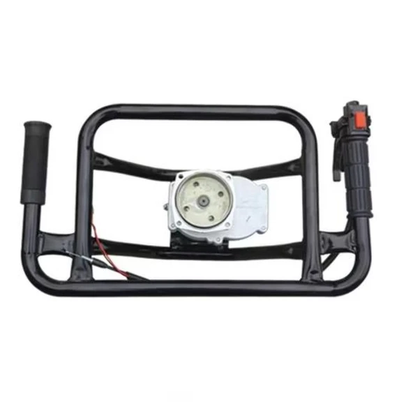 Toprak Burgu Makinası Şanzıman ve Tetikli Tutma Kolu Şase - Resim 2