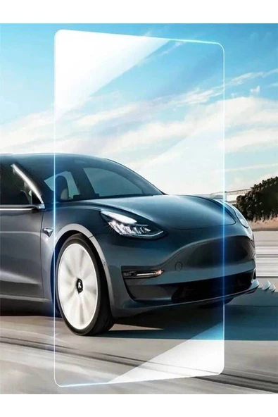 CEPCASE    Tesla Model Y Araç Multimedya Temperli Cam Ekran Koruyucu Tam Uyum 15' - 5