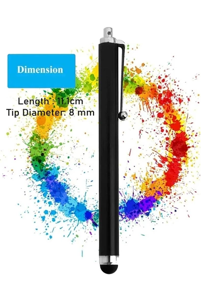CEPCASE    Üniversal Dokunmatik Kalem Tablet Telefon Bilgisayar Tahta Dokunmatik Cihazlar İçin 5 ADET Kalem - 3