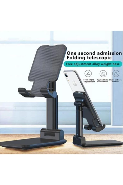 CEPCASE    Masa Üstü Telefon Tutucu Stant Masaüstü Tablet Tutacak Şarj Stand - 4
