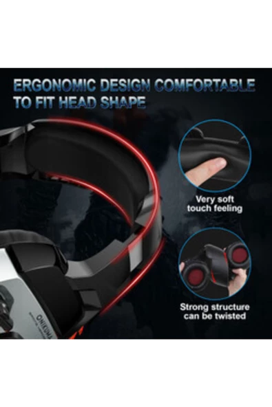 CEPCASE    Onikuma Oyuncu Kulaklığı Pro 3.5mm Xbox,ps,pc,switch,laptop,ios,android Destekli - 4