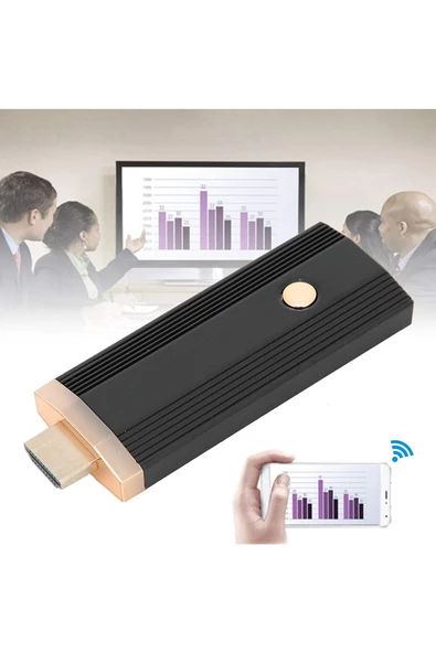 CEPCASE    Hdmı Kablosuz Ses Ve Görüntü Aktarıcı Usb Dongle Hdtv 1080p Wireless Connector Display Dongle - 5