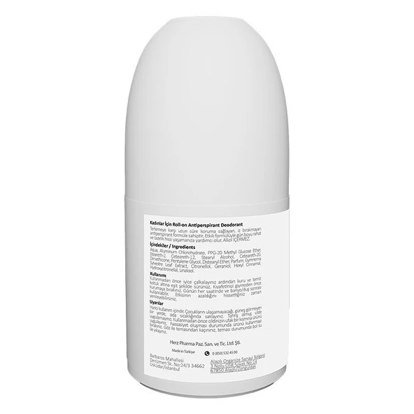 İdea Derma Roll-on Antiperspirant Deodorant 75 ml - Kadınlar İçin - Resim 2