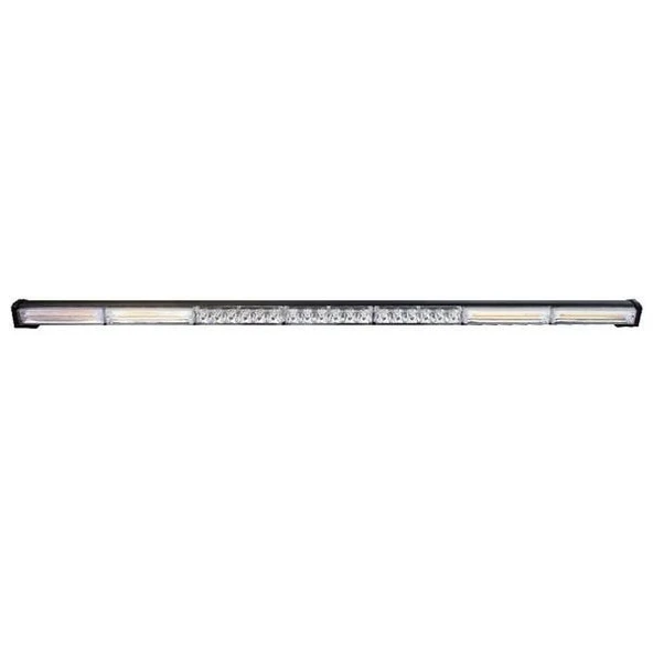 Carub Beyaz Turuncu Çakarlı Neon Led Bar Tepe Off Road Çalışma Lambası 9-30V 40W 87,5cm - 1