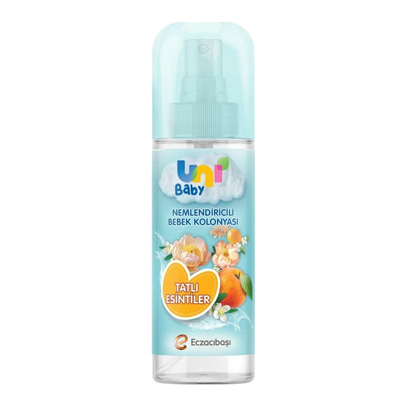 Uni Baby Tatlı Esintiler Nemlendiricli Sprey Bebek Kolonyası 150 Ml