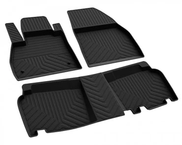 Renault Kangoo Ferrous 4D Havuzlu Kauçuk Paspas 2008 2020 - Resim 3