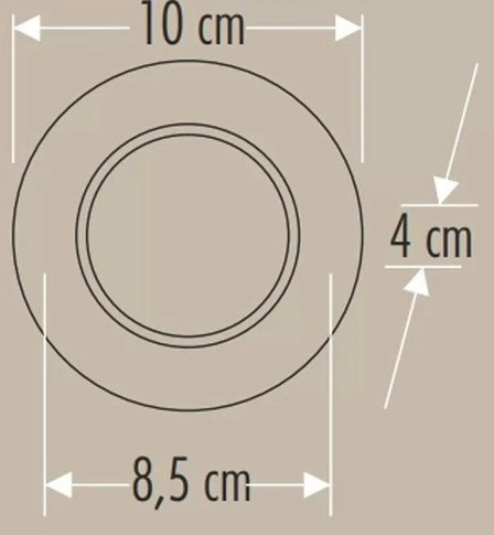Cata 5 Adet Cata Ct 5258 Siyah Kasa Zepra LED Spot 6W 3 Renkli - 2