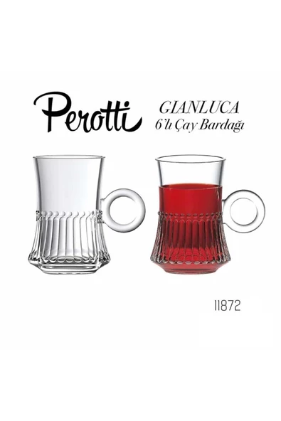 Gianluca 6 Lı Çay Bardağı 11872