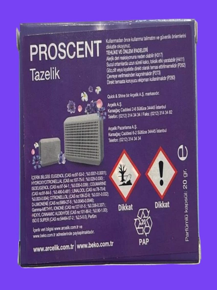 Quick Shine Kurutma Makinesi Koku Kapsulu - 3