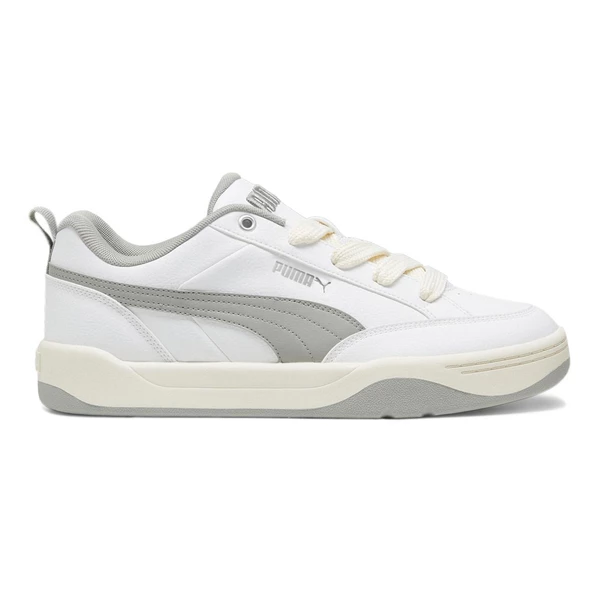 Puma 395084 Park Lifestyle-White-Gray-Sugared Almond Spor Ayakkabı Beyaz