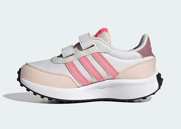 adidas Run 70s CF K Cırtlı Beyaz Pembe Spor ayakkabısı - 5
