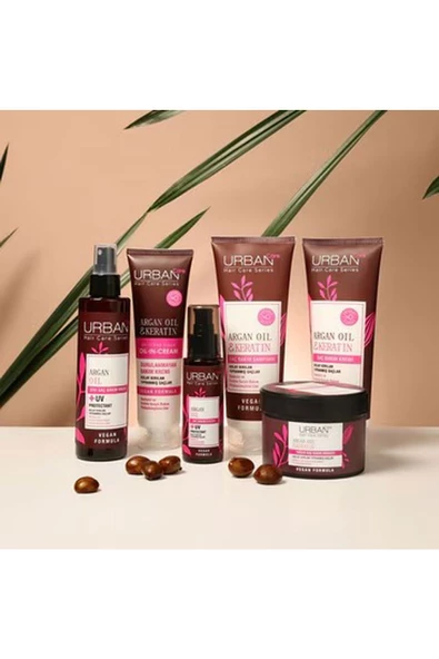 Argan Yağı ve Keratin Kırılma Karşıtı Durulanmayan Saç Bakım Kremi 150 ml - 4