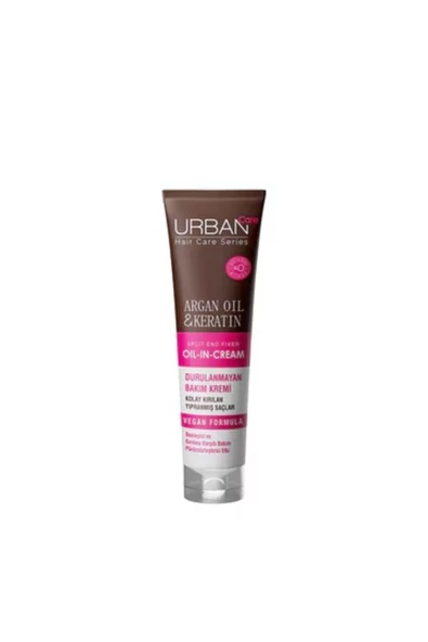 Argan Yağı ve Keratin Kırılma Karşıtı Durulanmayan Saç Bakım Kremi 150 ml - 3