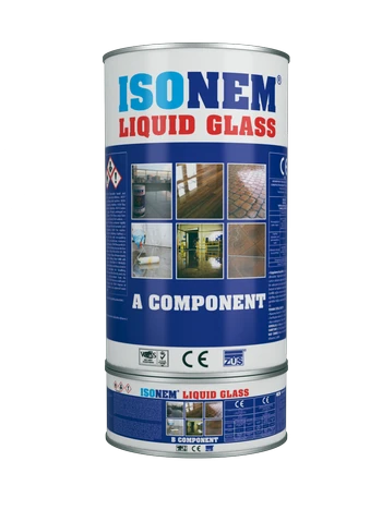 İsonem Liquid Glass Şeffaf Su Yalıtımı 3,5 + 0,5 Kg