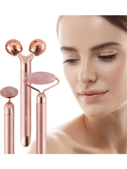 Polosmart Psc19 Titreşimli Yüz Masaj Aleti Rose Gold - 2