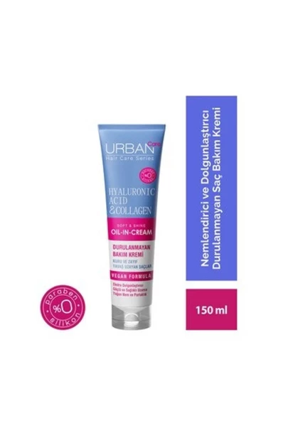 Durulanmayan Saç Kremi Ha ve Collagen 150 ml
