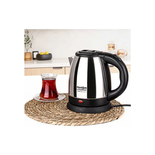 Fantom  Kt 1000 Prokettle 1500 Watt 1 Litre Gizli Rezistanslı Paslanmaz Çelik Kettle Su Isıtıcı